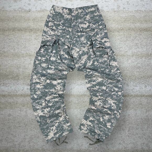 Vintage Military Digital Camo Tactical Pants Baggy Wide Leg Small Regular 90s - Picture 1 of 5